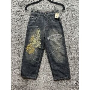 VTG Paco Jeans  Embroidered Baggy Jeans NWT Boys Size‎ 6 Youth